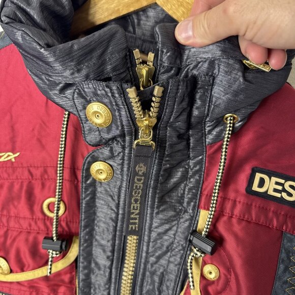 Vintage Descente Ski Suit Men’s Small Suisse Ski Team Official Supplier 80s - Picture 4 of 16